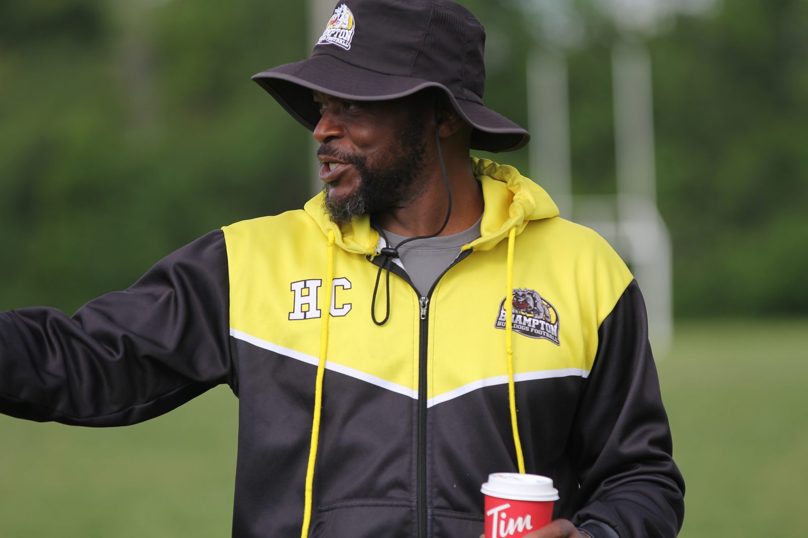 Stacy Howell, Head Coach of the U-14 Bantam Bulldogs